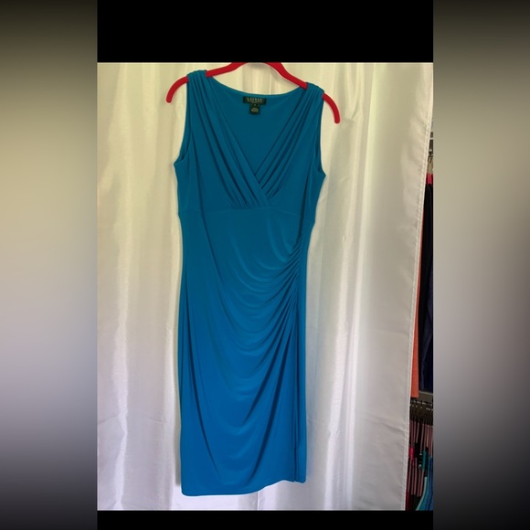 Lauren Ralph Lauren Dress Turquoise - Picture 6 of 7